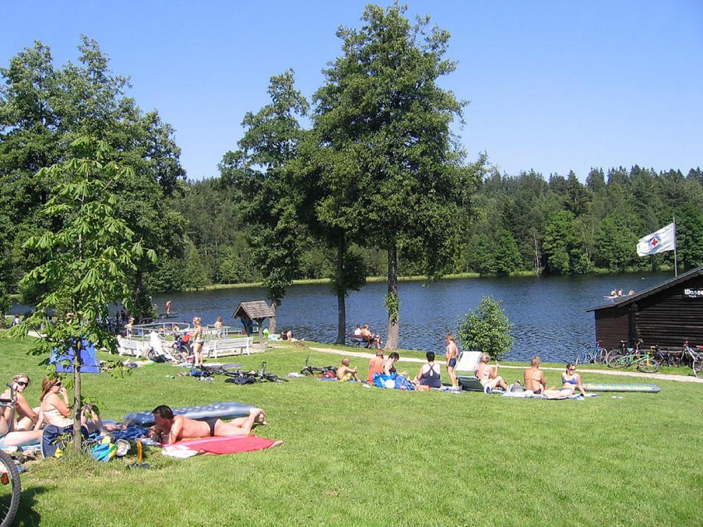 Ferienwohnung Brunner - Haus Am See Nagel Esterno foto