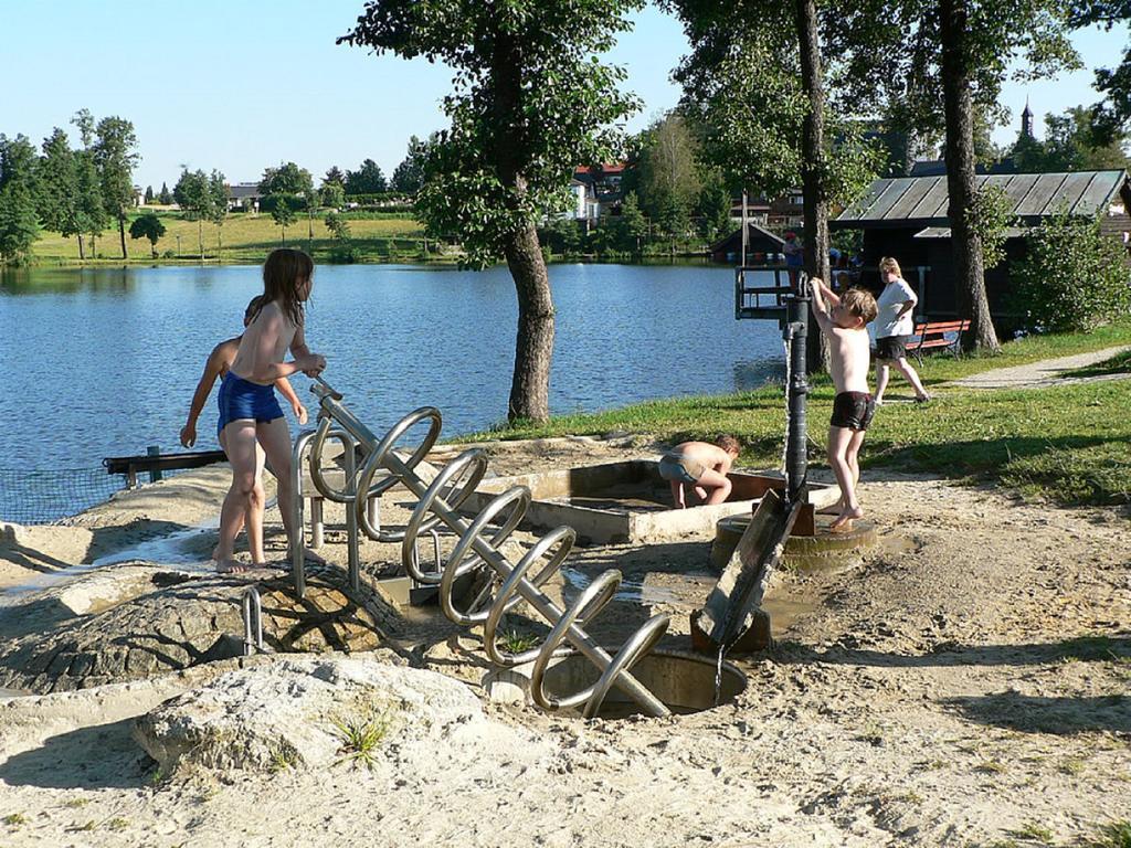 Ferienwohnung Brunner - Haus Am See Nagel Esterno foto